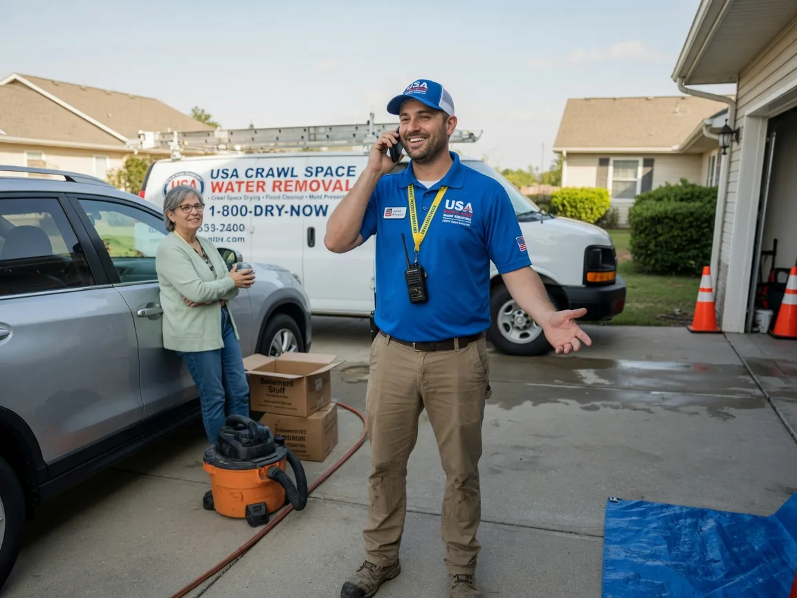 Crawl Space Water Removal Big Sandy, TN FAQs